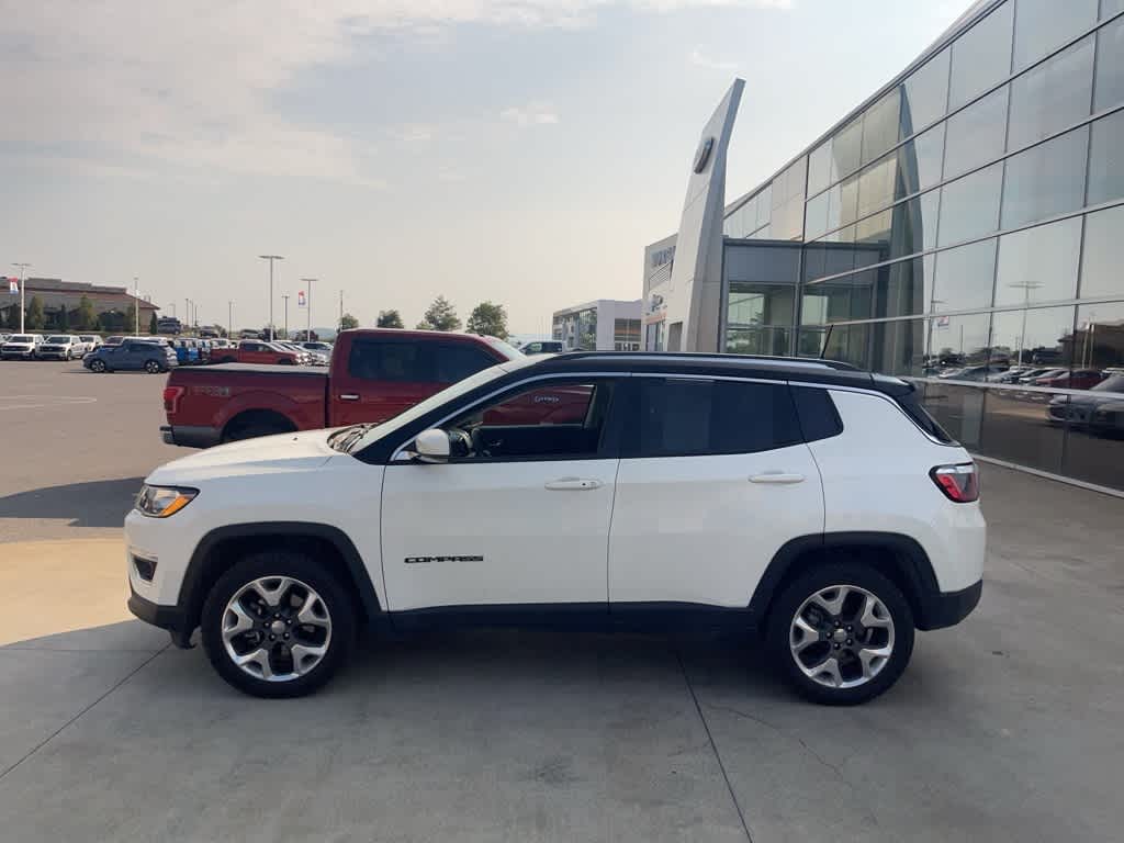 Used 2018 Jeep Compass Limited with VIN 3C4NJDCB9JT282165 for sale in Morgantown, WV