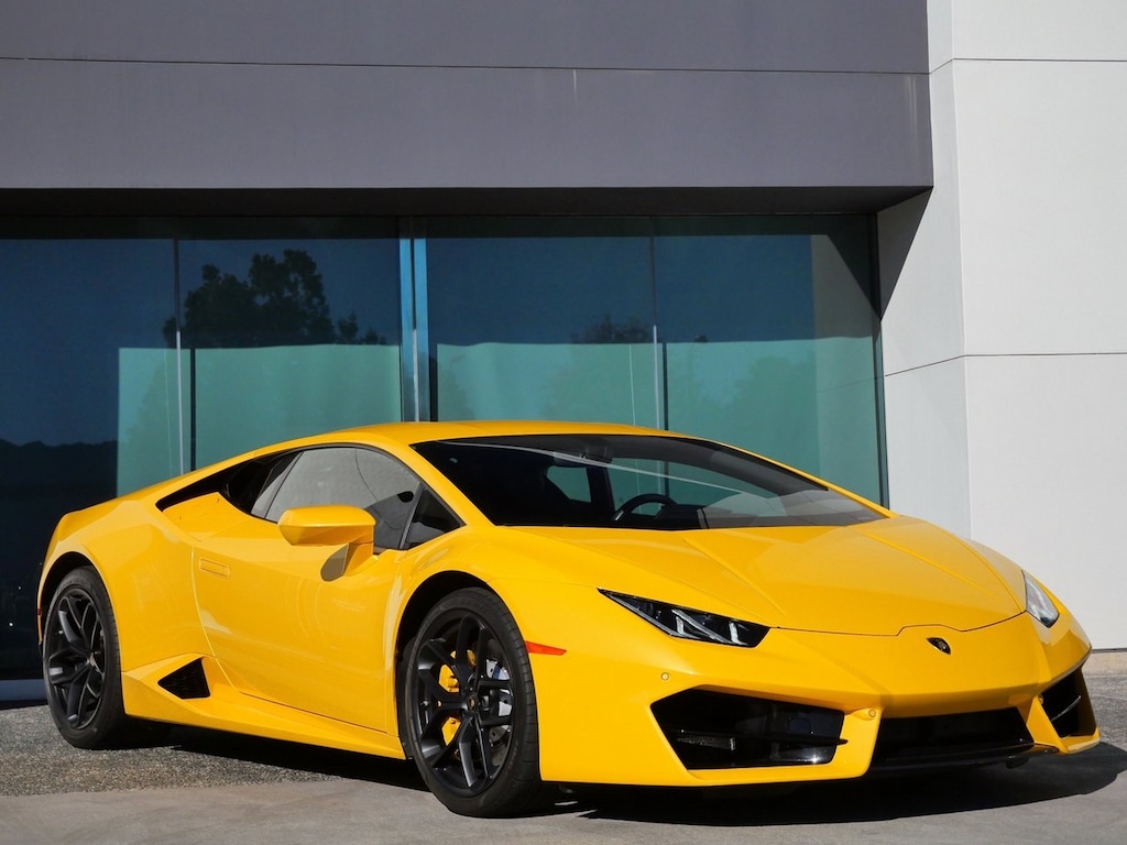 Certified 2018 Lamborghini Huracan LP580-2 Coupe