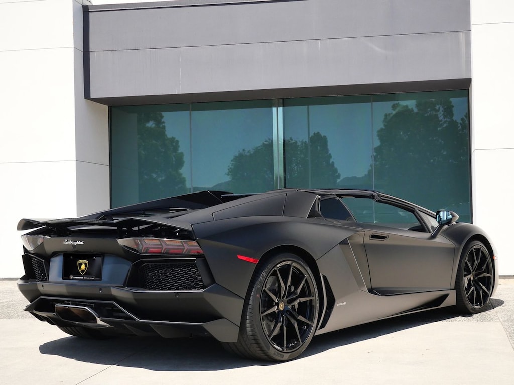 Certified 2016 Lamborghini Aventador LP700-4 Roadster