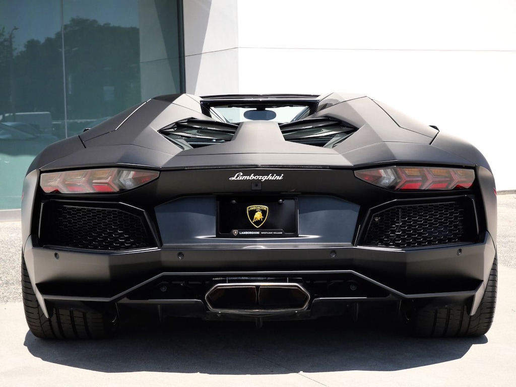Certified 2016 Lamborghini Aventador LP700-4 Roadster