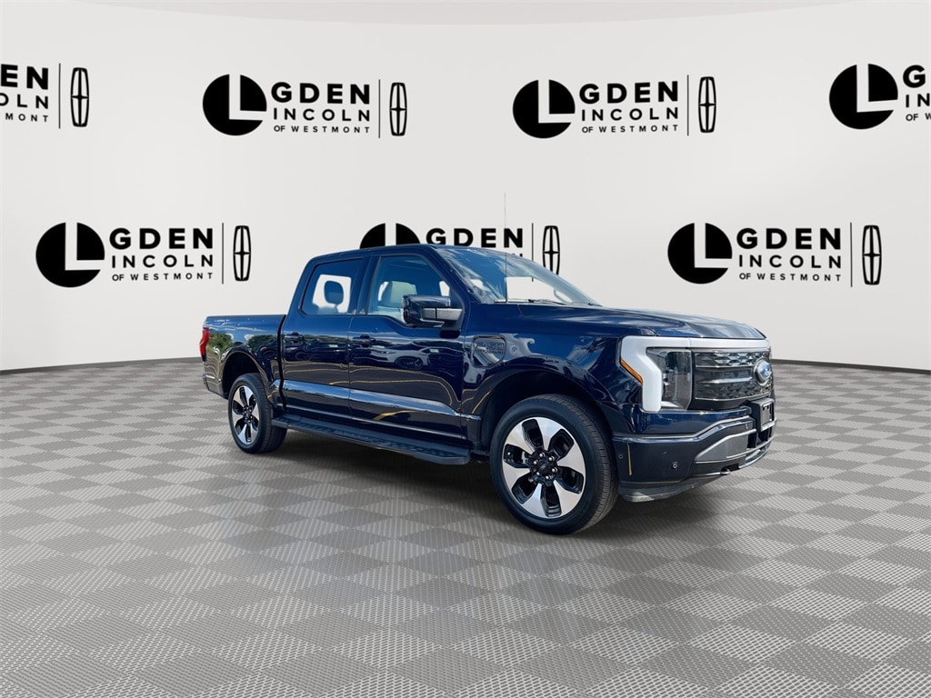 Used 2023 Ford F-150 Lightning Platinum with VIN 1FT6W1EV1PWG11875 for sale in Westmont, IL