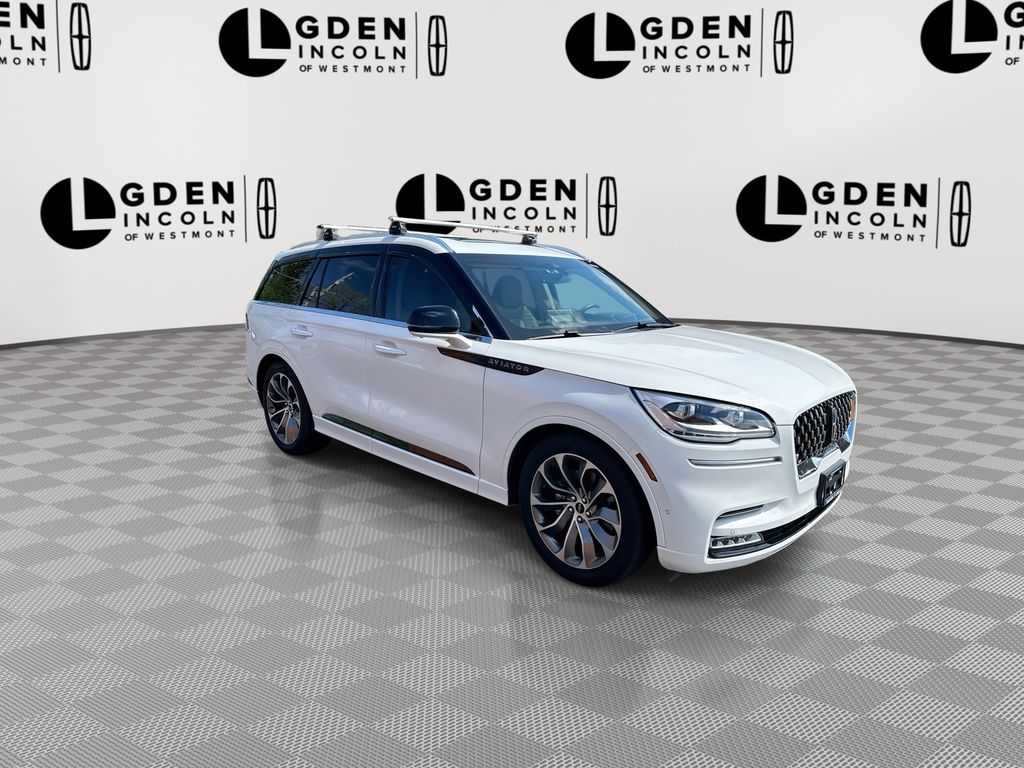 Used 2022 Lincoln Aviator Grand Touring with VIN 5LMYJ8XY7NNL00793 for sale in Westmont, IL