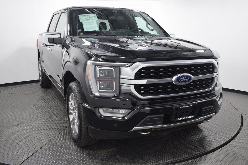 Used 2022 Ford F-150 Platinum with VIN 1FTFW1ED4NFB34413 for sale in Westmont, IL