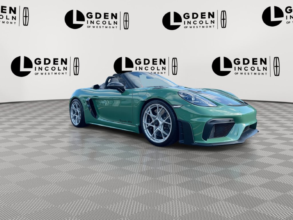 Used 2025 Porsche 718 Spyder RS Convertible