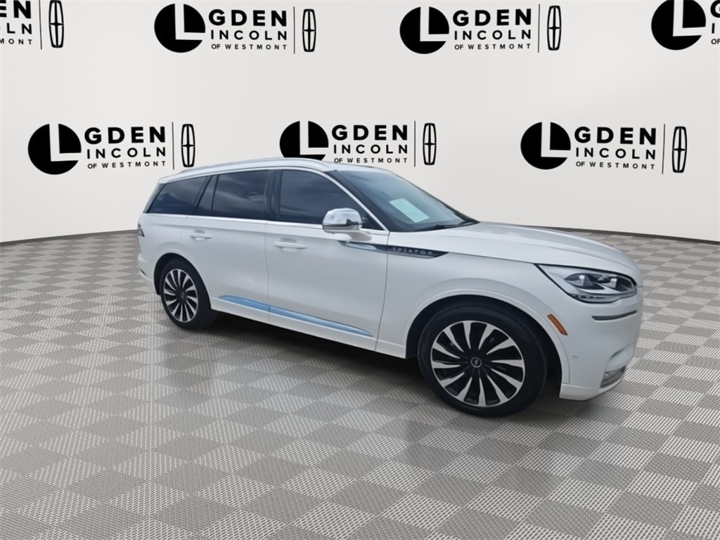 Used 2022 Lincoln Aviator Black Label Grand Touring with VIN 5LMYJ9YY0NNL01434 for sale in Westmont, IL