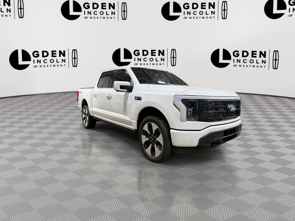 Used 2025 Ford F-150 Lightning Platinum with VIN 1FT6W7L7XSWG06691 for sale in Westmont, IL