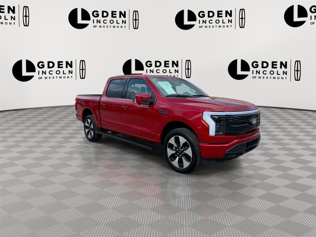 Used 2024 Ford F-150 Lightning Platinum with VIN 1FT6W7L74RWG02985 for sale in Westmont, IL