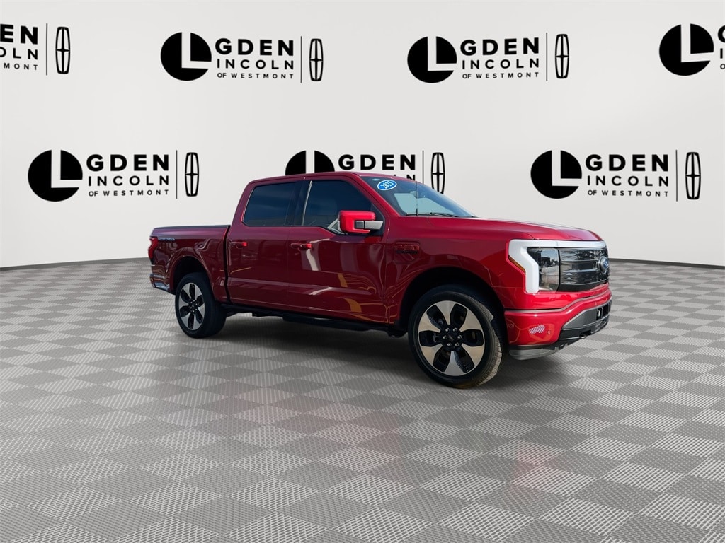Used 2023 Ford F-150 Lightning Platinum with VIN 1FT6W1EVXPWG16363 for sale in Westmont, IL