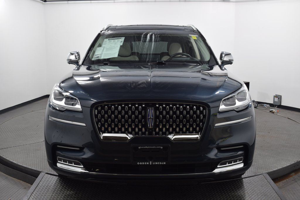 Used 2022 Lincoln Aviator Black Label Grand Touring with VIN 5LMYJ9YY9NNL01125 for sale in Westmont, IL