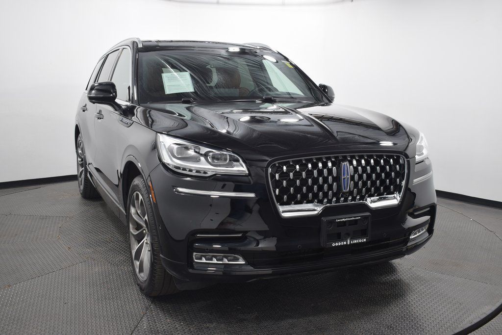 Certified 2023 Lincoln Aviator Grand Touring with VIN 5LMYJ8XY1PNL02414 for sale in Westmont, IL