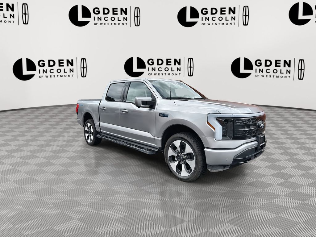 Used 2025 Ford F-150 Lightning Platinum with VIN 1FT6W7L71SWG12119 for sale in Westmont, IL