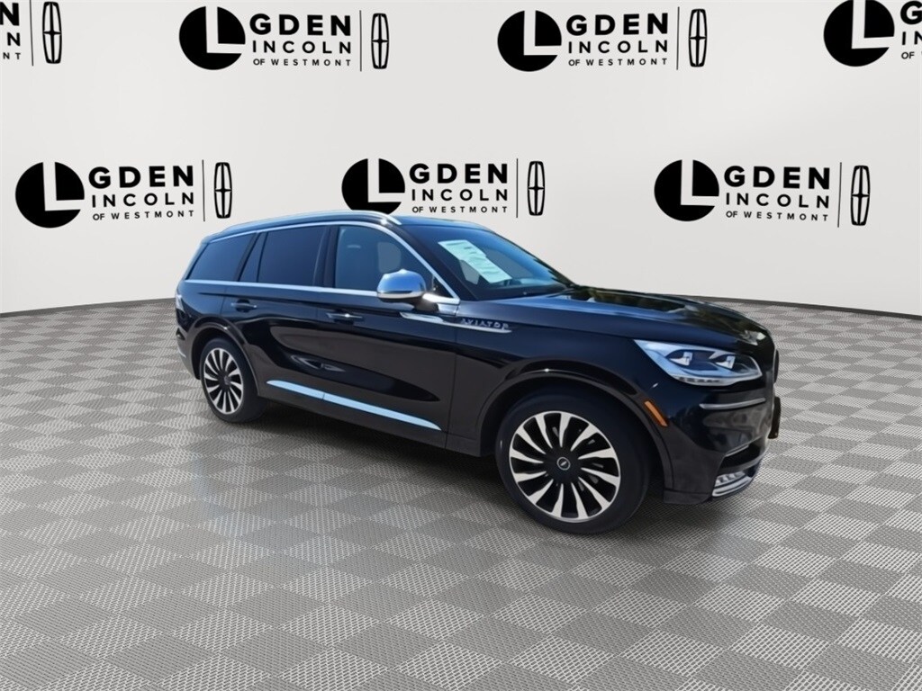 Used 2022 Lincoln Aviator Black Label Grand Touring with VIN 5LMYJ9YY0NNL01000 for sale in Westmont, IL