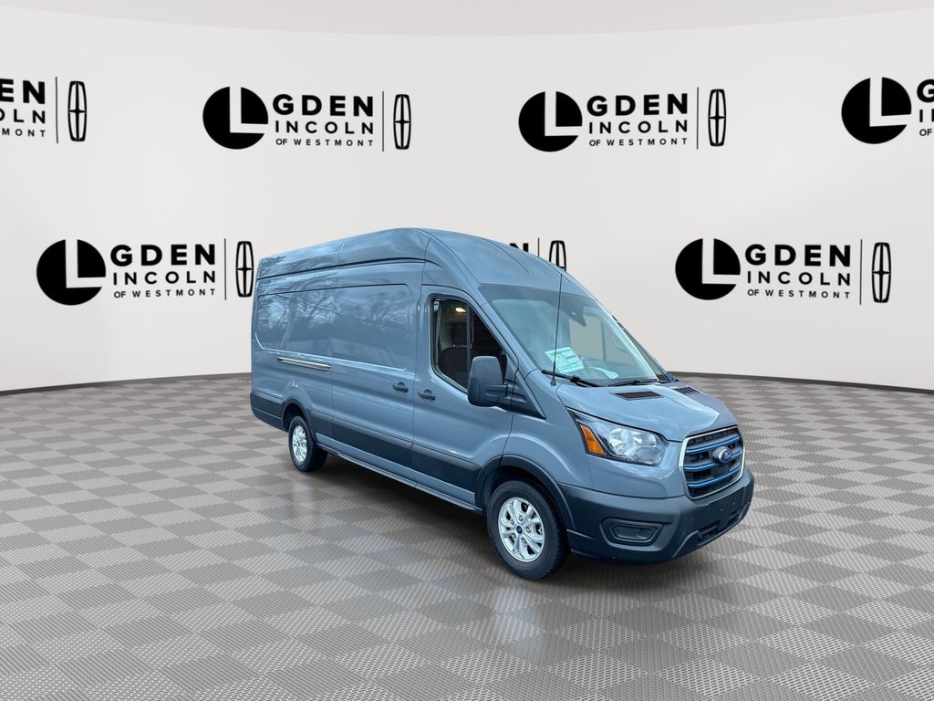 Used 2022 Ford E-Transit Cargo Van Base with VIN 1FTBW3XK3NKA00134 for sale in Westmont, IL