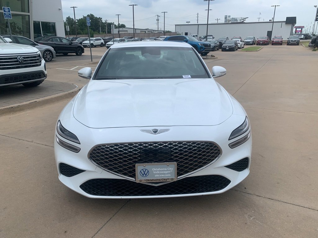 Used 2023 GENESIS G70 Standard with VIN KMTG34TA9PU125679 for sale in Oklahoma City, OK