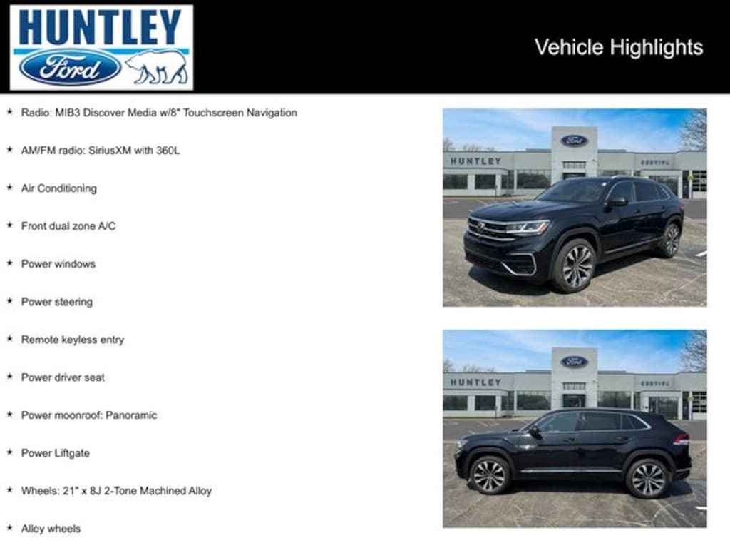 Used 2022 Volkswagen Atlas Cross Sport 3.6L V6 SEL Premium R-Line SUV