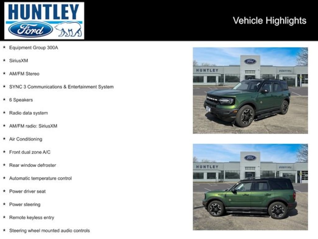 Used 2024 Ford Bronco Sport Outer Banks SUV