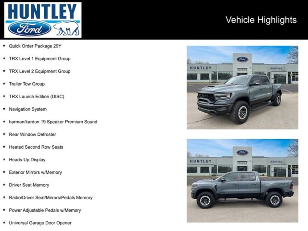 Used 2021 Ram 1500 TRX Truck Crew Cab