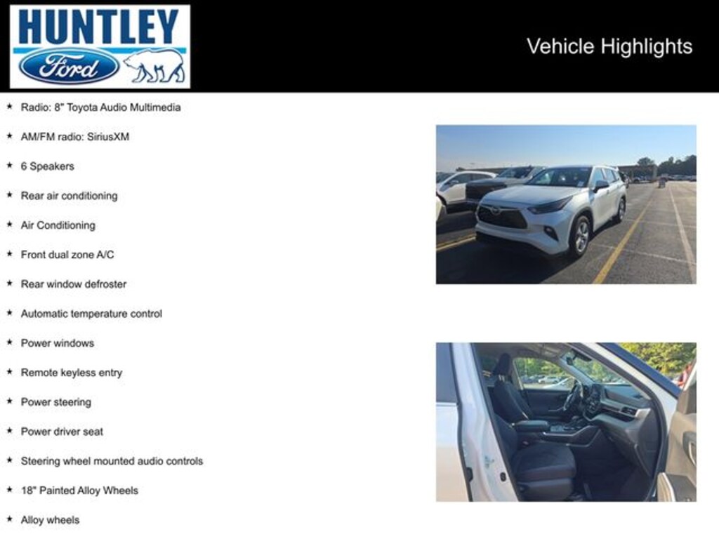 Used 2023 Toyota Highlander L SUV