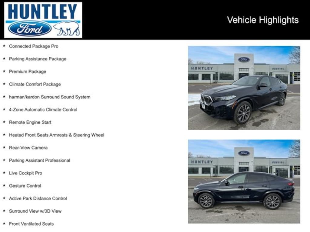Used 2024 BMW X6 xDrive40i SUV