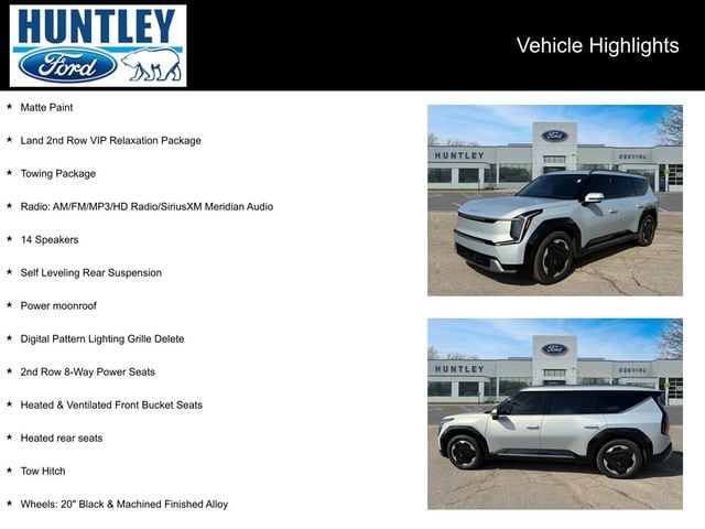 Used 2024 Kia Ev9 Land with VIN KNDADFS5XR6027060 for sale in Skokie, IL