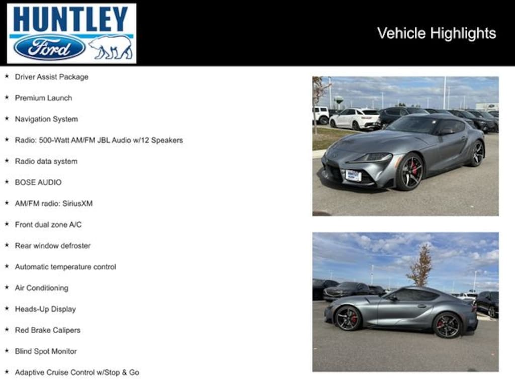 Used 2020 Toyota GR Supra 3.0 Coupe