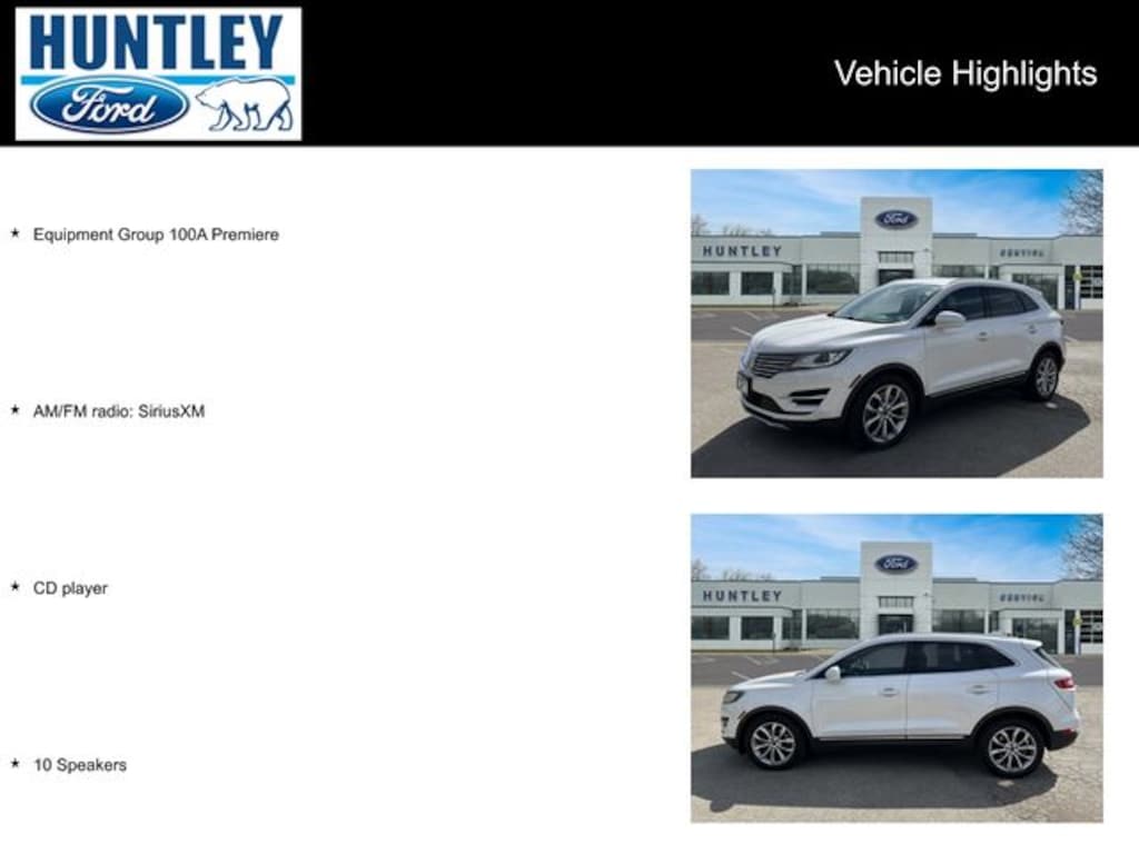Used 2015 Lincoln MKC Base SUV
