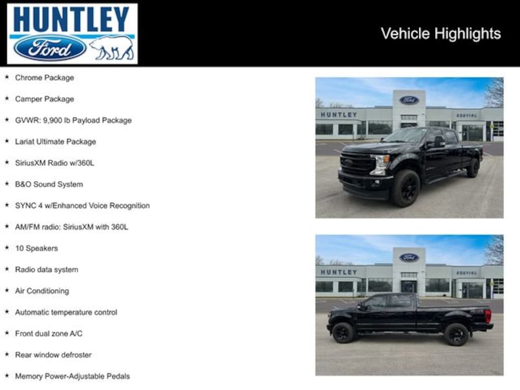 Used 2022 Ford F-250 Lariat Truck Crew Cab