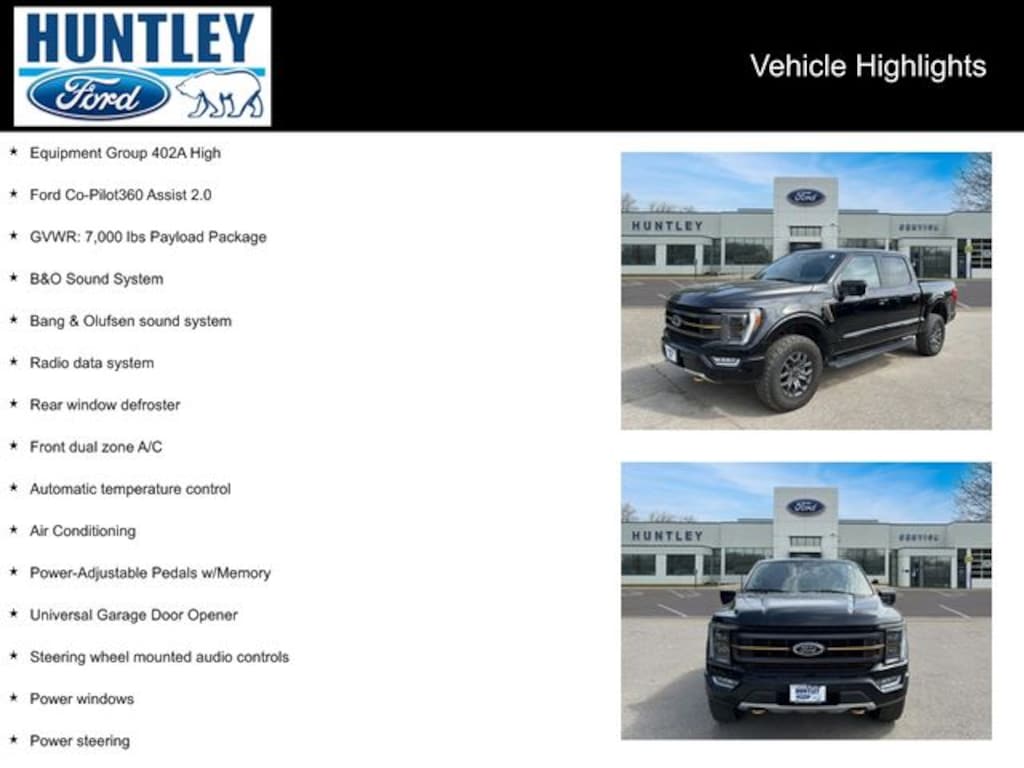 Used 2023 Ford F-150 Tremor Truck SuperCrew Cab