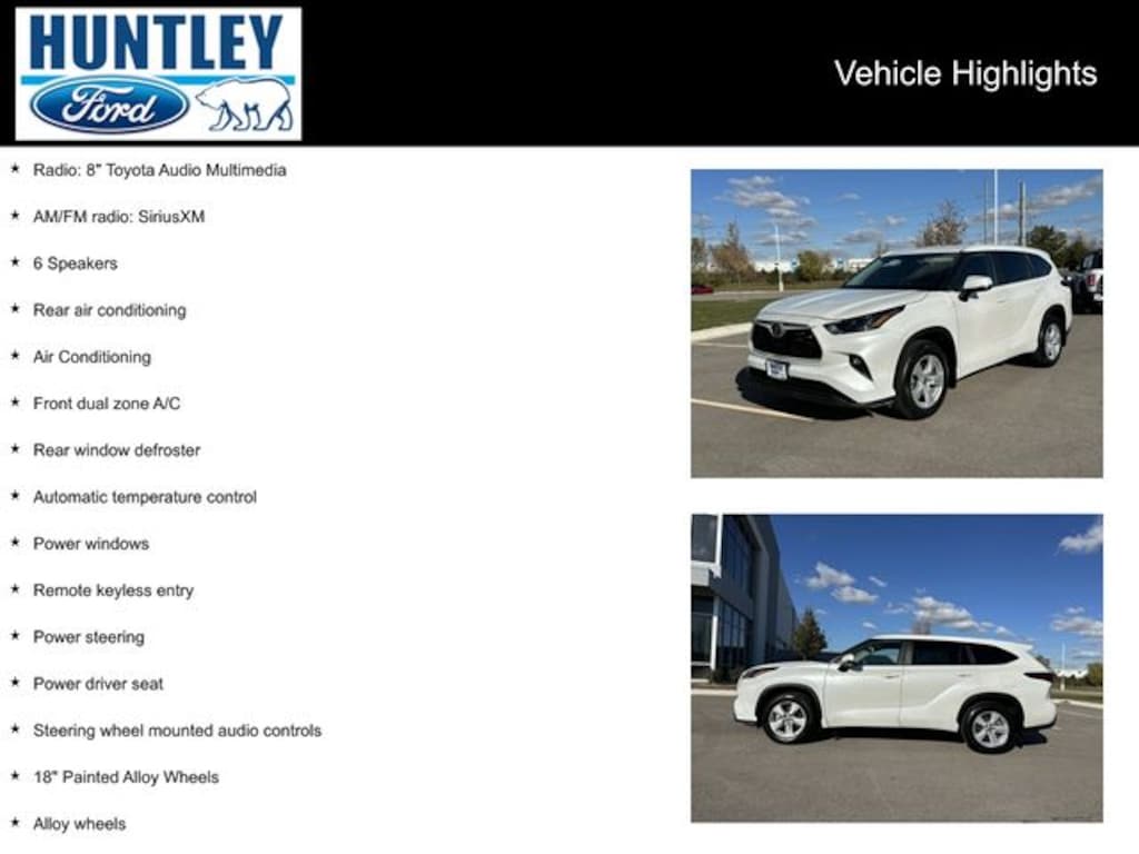 Used 2023 Toyota Highlander L SUV