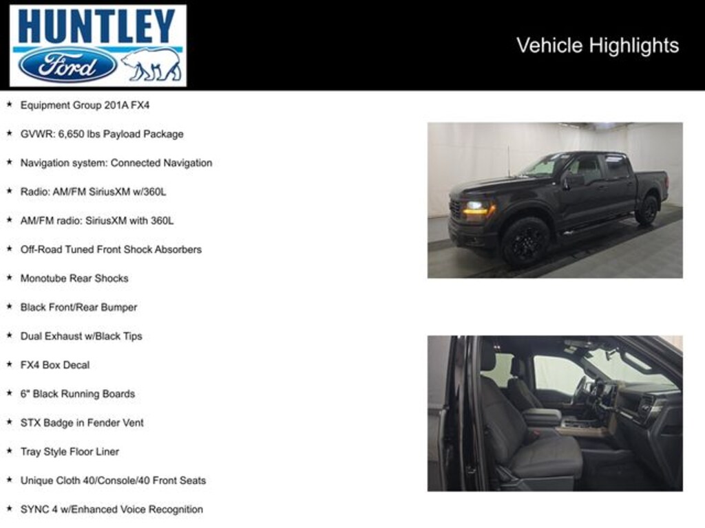 Used 2024 Ford F-150 STX Truck SuperCrew Cab