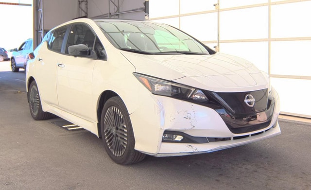 Used 2023 Nissan Leaf SV Plus with VIN 1N4CZ1CV4PC563423 for sale in Skokie, IL