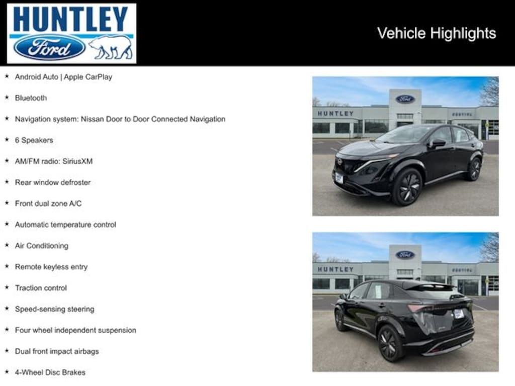 Used 2023 Nissan ARIYA Evolve+ e-4orce SUV