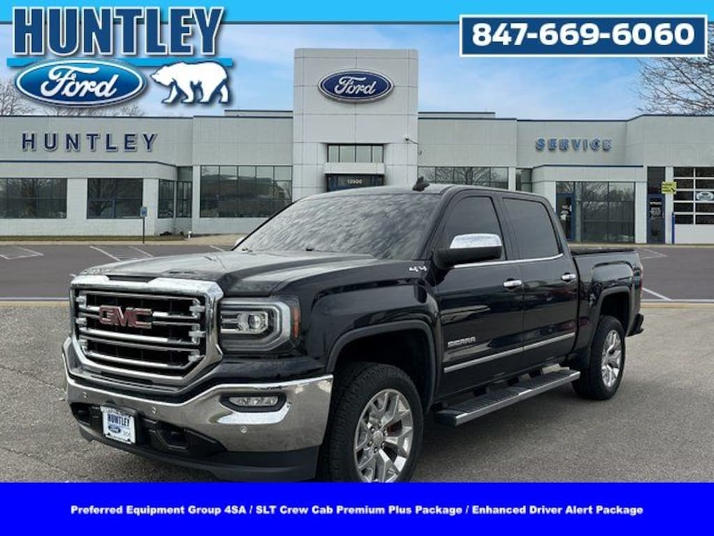 Used 2018 GMC Sierra 1500 SLT Truck Crew Cab