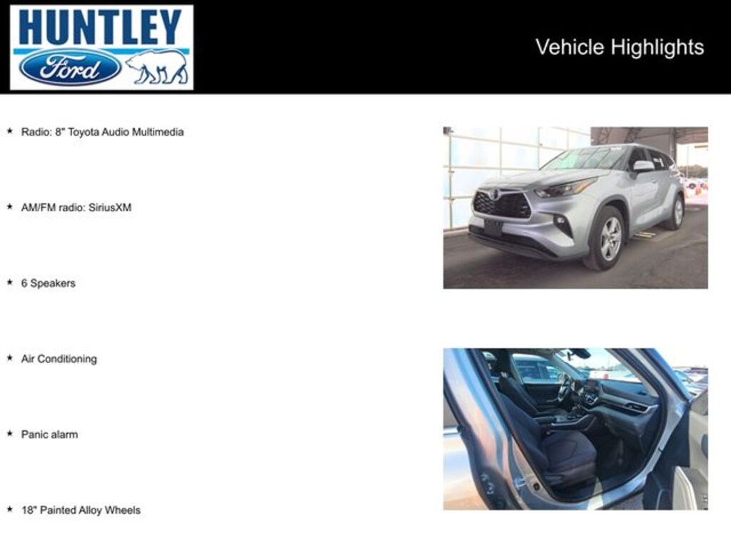 Used 2023 Toyota Highlander L SUV