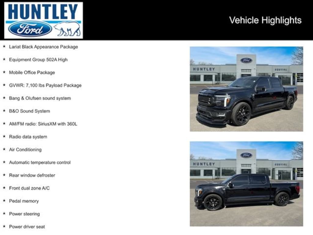 Used 2024 Ford F-150 Lariat Truck SuperCrew Cab