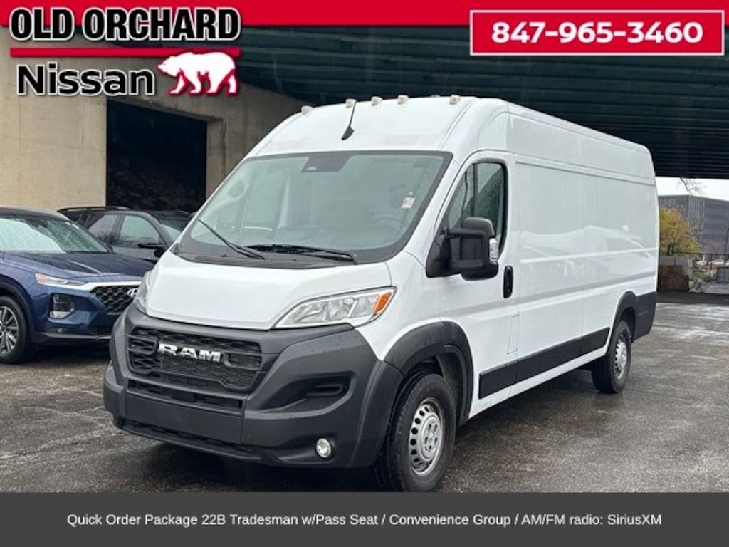 Used 2024 Ram ProMaster 3500 High Roof Van Extended Cargo Van