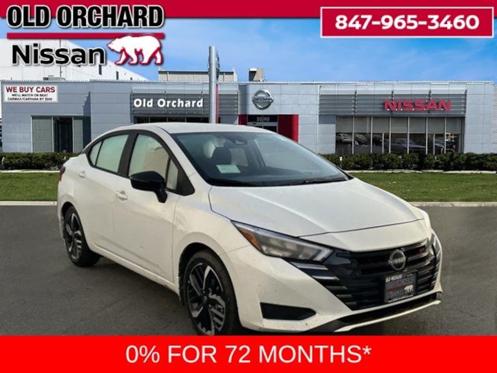 New 2025 Nissan Versa 1.6 SR Sedan