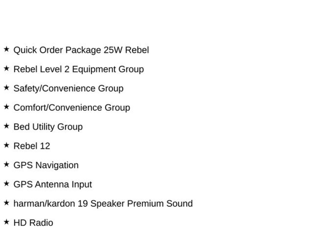 Used 2020 Ram 1500 Rebel Truck Crew Cab