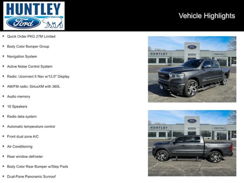 Used 2023 Ram 1500 Limited Truck Crew Cab