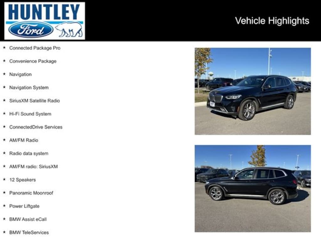 Used 2023 BMW X3 xDrive30i SUV