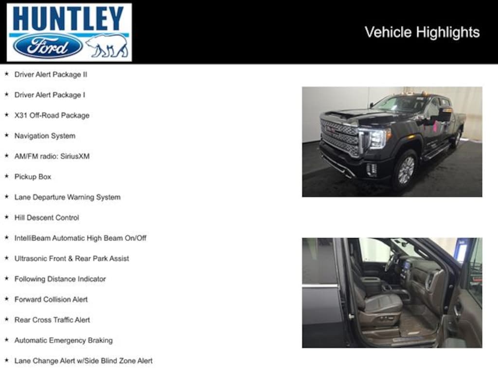 Used 2020 GMC Sierra 2500HD Denali Truck Crew Cab