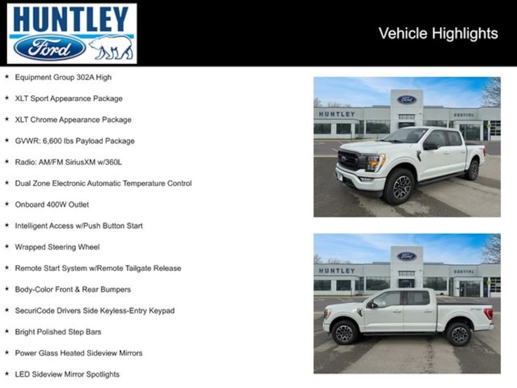 Used 2023 Ford F-150 XLT Truck SuperCrew Cab