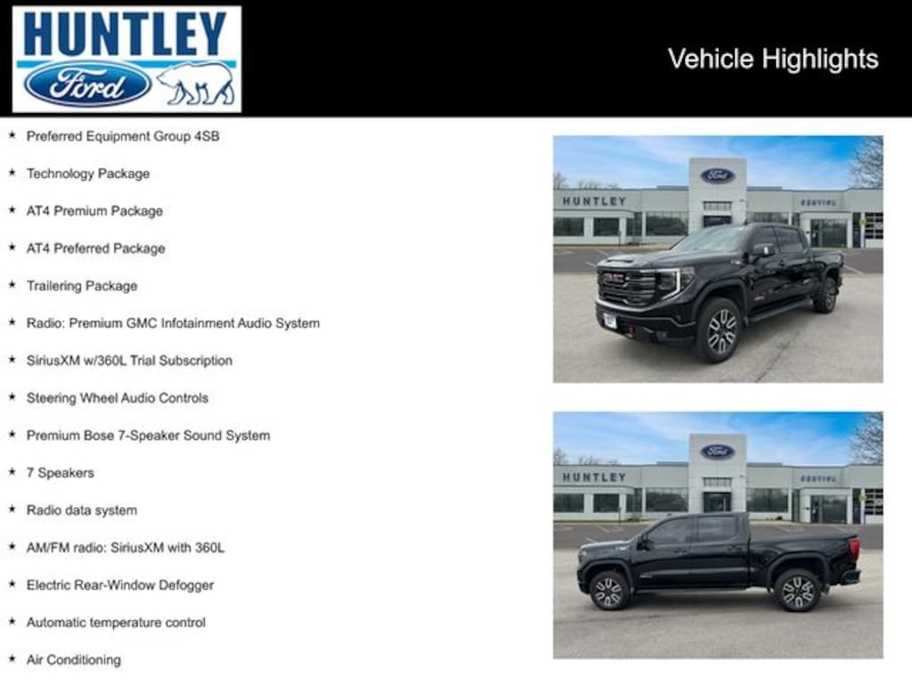 Used 2025 GMC Sierra 1500 AT4 Truck Crew Cab