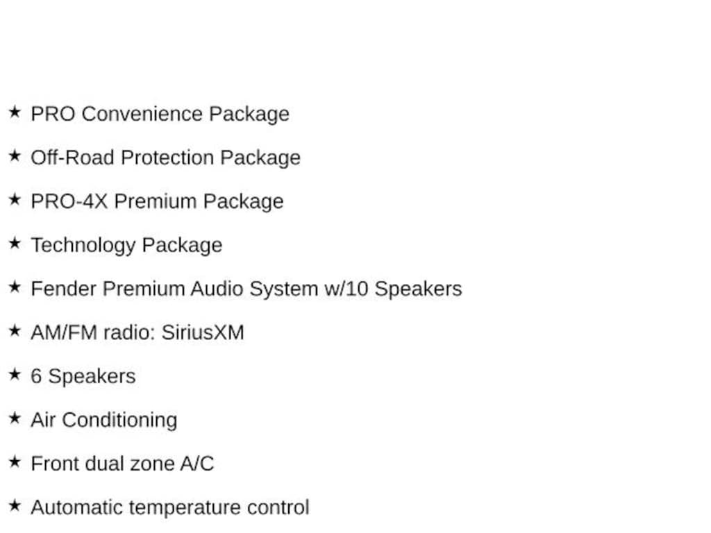 Used 2023 Nissan Frontier PRO-4X Truck Crew Cab