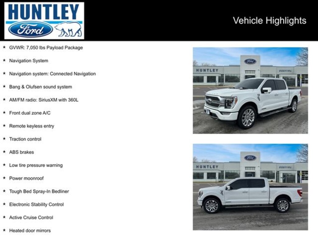 Used 2023 Ford F-150 Limited Truck SuperCrew Cab