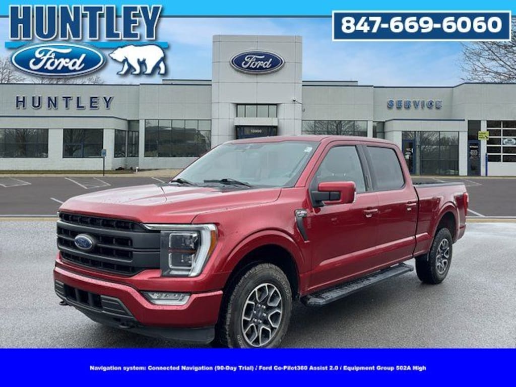 Used 2021 Ford F-150 Lariat Truck SuperCrew Cab