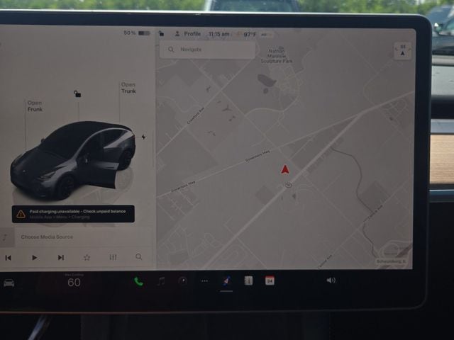Used 2023 Tesla Model Y Long Range with VIN 7SAYGDEE8PF879143 for sale in Skokie, IL