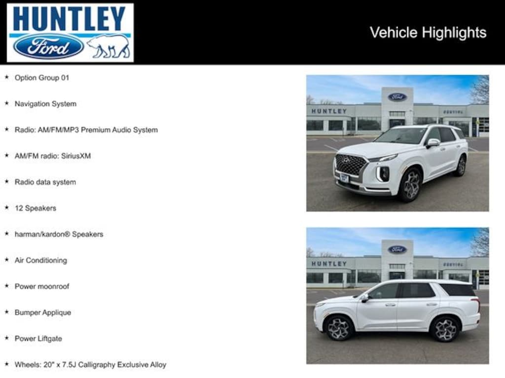 Used 2021 Hyundai Palisade Calligraphy SUV