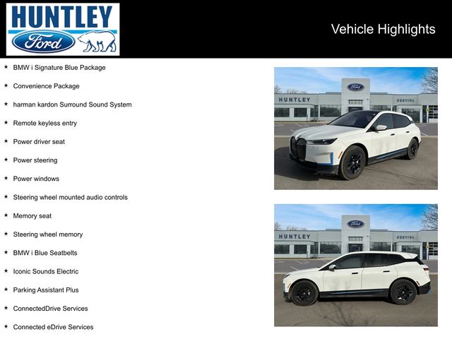 Used 2024 BMW iX Base with VIN WB523CF05RCN78899 for sale in Skokie, IL