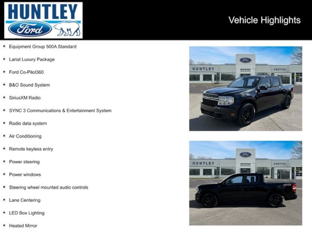 Used 2023 Ford Maverick Lariat Truck SuperCrew